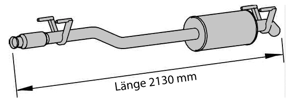 Centre Muffler (VS-467)