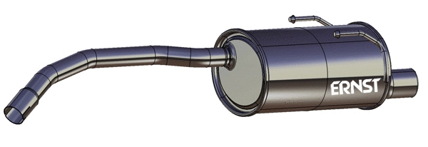 Rear Muffler (FTS-370ERNS)