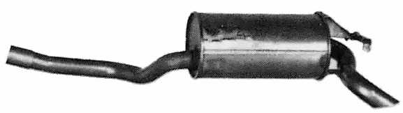 Rear Muffler (MS-107IMA)