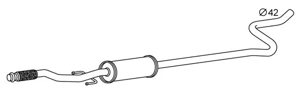 Centre Muffler (CS-405)