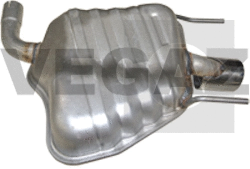 Rear Muffler (ALS-182)