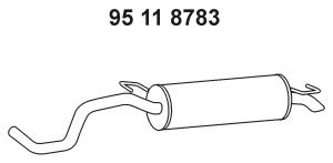 Rear Muffler (SKS-35EBER)