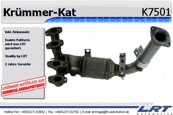 Manifold Catalytic Converter (FTK-994BLAU)