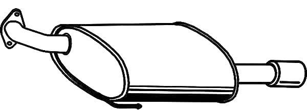 Rear Muffler (SAS-64)