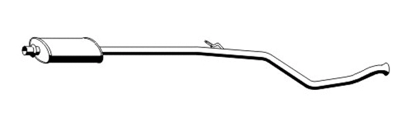 Centre Muffler (PGS-264ERNS)