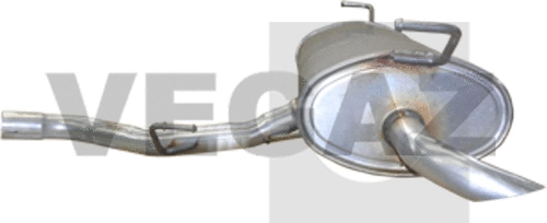 Rear Muffler (DS-308)