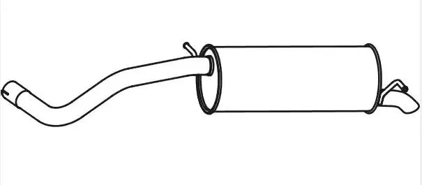 Rear Muffler (SKS-144)