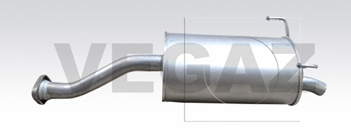 Rear Muffler (HOS-162)