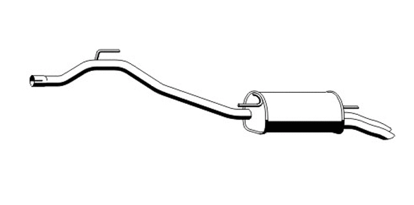 Rear Muffler (VS-348)