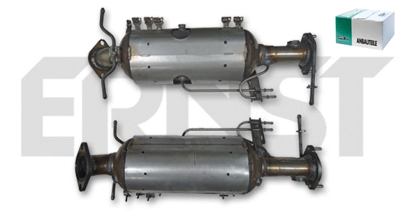 Soot/Particulate Filter, exhaust system (MZK-975ERNS)