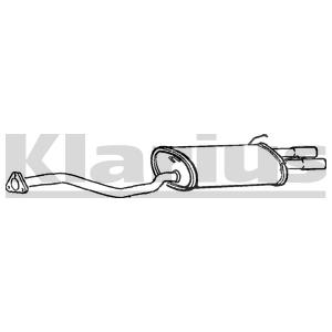 Rear Muffler (HOS-58)