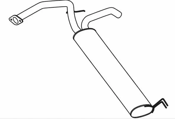 Rear Muffler (PGS-477)