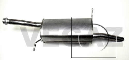 Rear Muffler (CS-361)