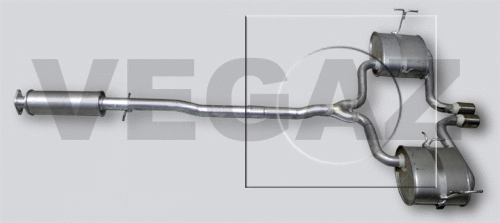 Rear Muffler (MOS-234)