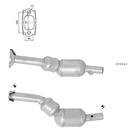 Catalytic Converter (RK-340)