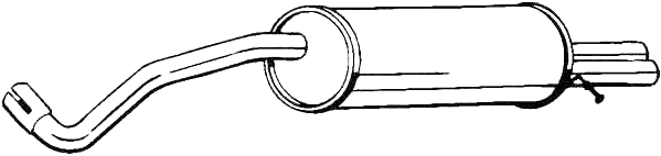 Rear Muffler (SES-110)