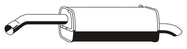 Rear Muffler (FS-663ERNS)