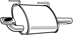 Rear Muffler (DS-233)