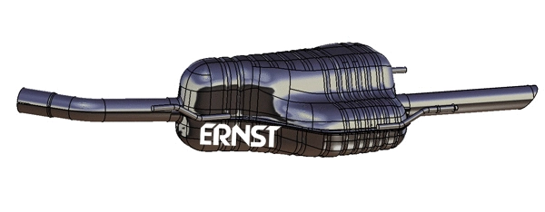 Rear Muffler (OS-640ERNS)