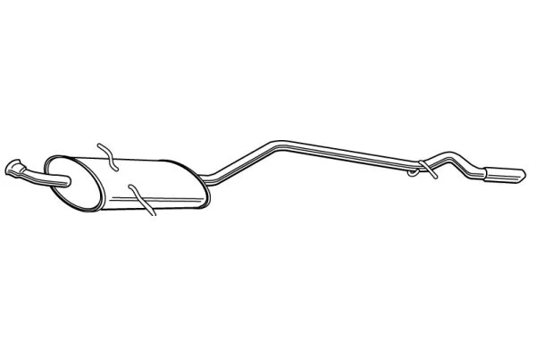 Rear Muffler (MS-393)
