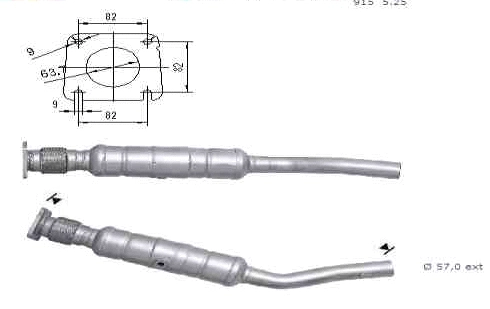 Catalytic Converter (CHK-937)
