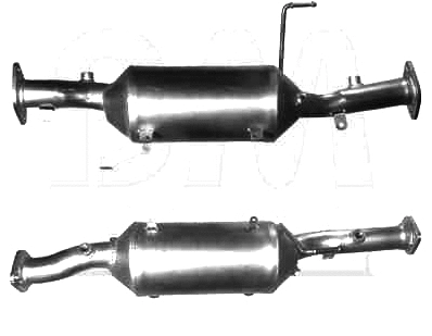 Soot/Particulate Filter, exhaust system (MIK-959)