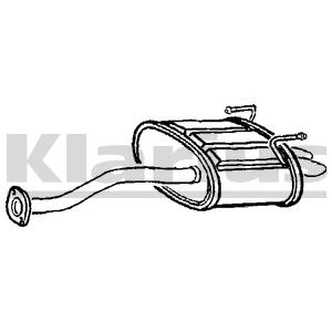 Rear Muffler (HOS-181)