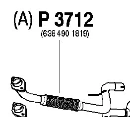 Exhaust Pipe (MR-266)