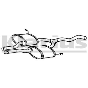 Centre Muffler (FS-579)