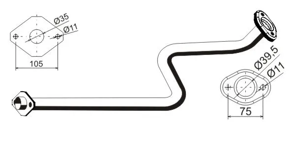 Exhaust Pipe (DR-101ERNS)