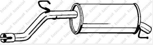 Rear Muffler (OS-674AT)