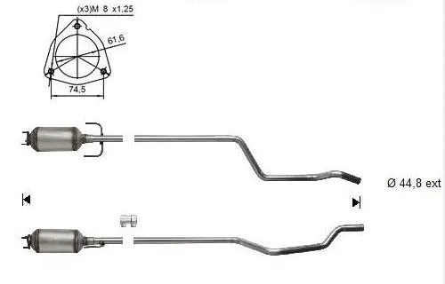 Soot/Particulate Filter, exhaust system