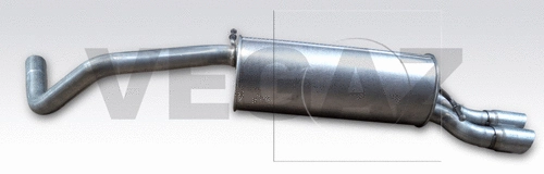 Rear Muffler (AS-207)