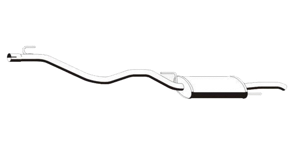 Rear Muffler (VS-155ERNS)