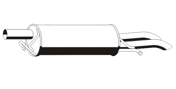 Rear Muffler