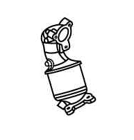 Soot/Particulate Filter, exhaust system (OK-324ERNS)