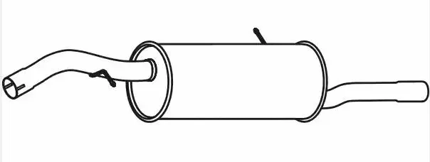 Rear Muffler (CS-377)