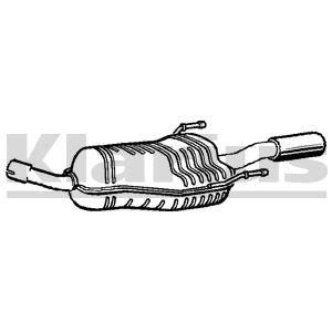 Rear Muffler (OS-632)