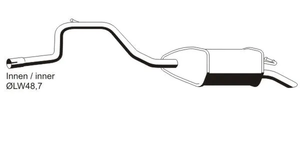 Rear Muffler (FS-523ERNS)