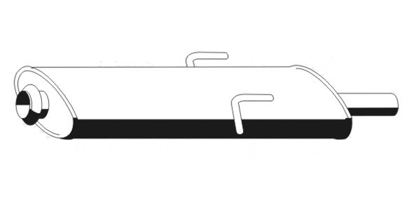Centre Muffler (RS-279ERNS)