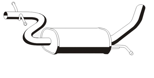 Centre Muffler (VS-473ERNS)