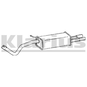 Rear Muffler (SKS-57)