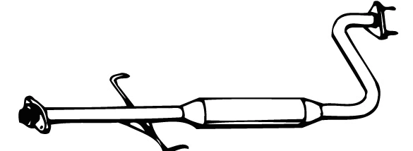 Centre Muffler (HOS-19)