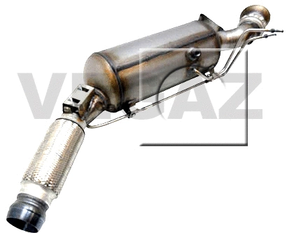 Soot/Particulate Filter, exhaust system (MK-321)