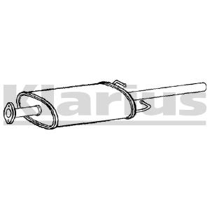 Centre Muffler (FS-639)