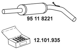 Sensor, exhaust gas temperature (TPS-903)