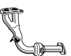 Exhaust Pipe (TR-124)