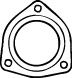 Gasket, exhaust pipe (CD-107)