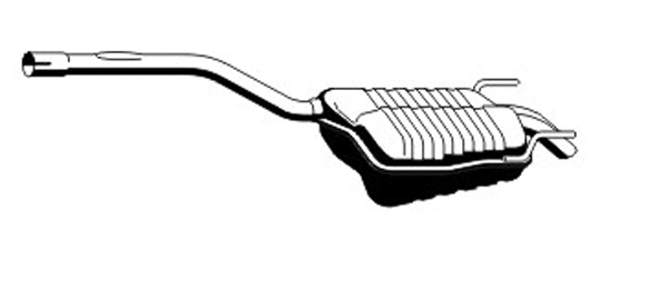 Rear Muffler (MS-281)