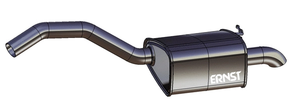 Rear Muffler (FS-611ERNS)